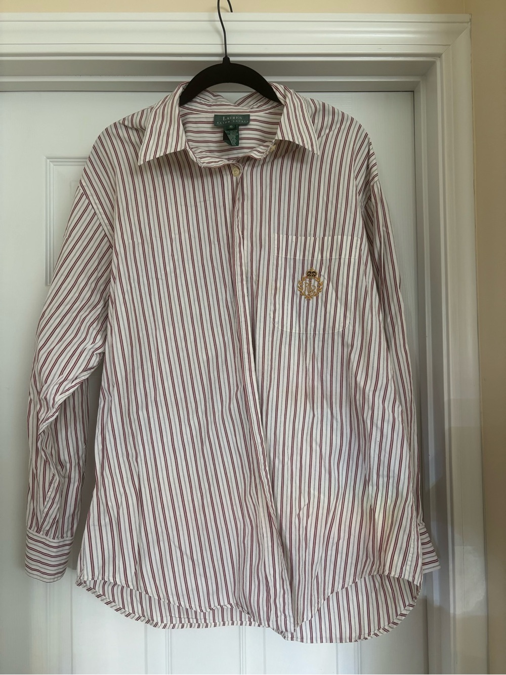Vintage Ralph Lauren Striped Button-Down